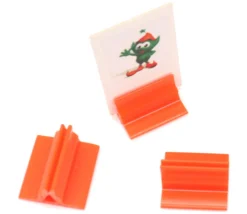 Tout Pour le Jeu Support pion orange avec pince 17x19x10 mm pour jeu - Bioplastique