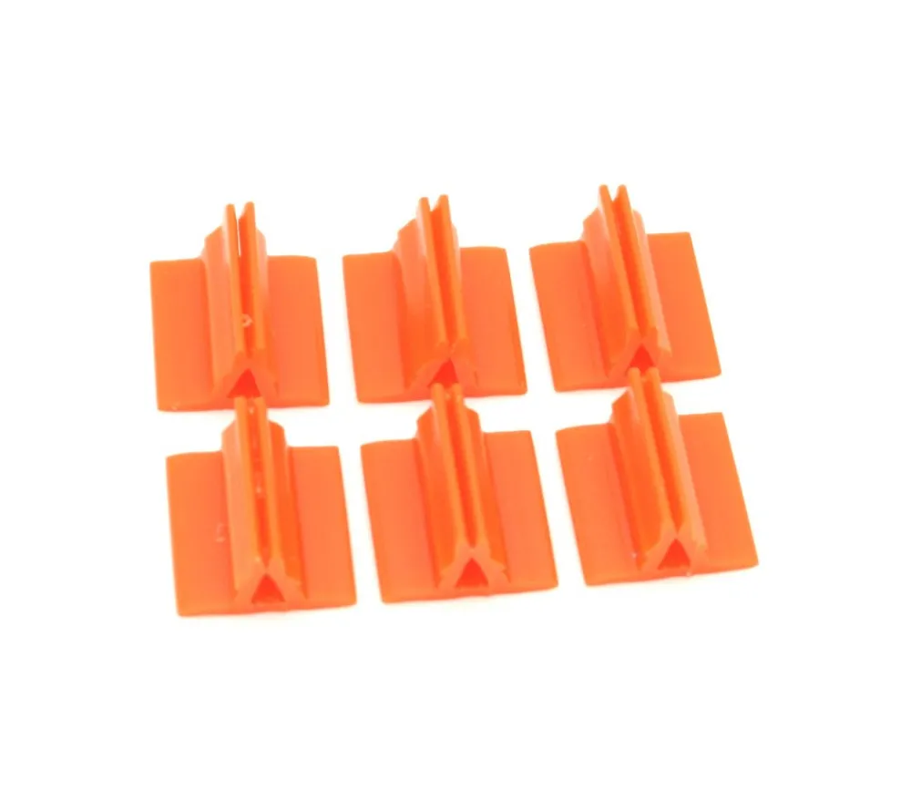 Tout Pour le Jeu Support pion orange avec pince 17x19x10 mm pour jeu - Bioplastique