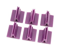 Tout Pour le Jeu Support pion violet avec pince 17x19x10 mm pour jeu - Bioplastique