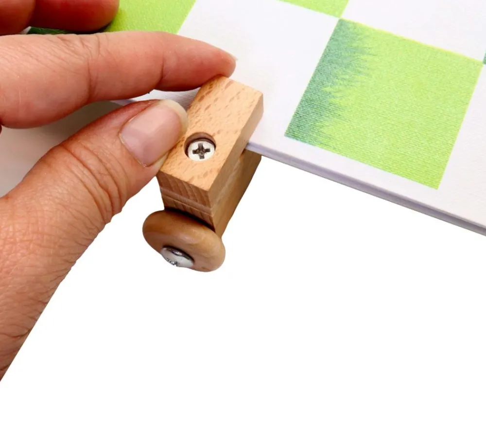 Tout Pour le Jeu Support tournant en bois de 40 cm pour plateau de jeu 35.5 cm