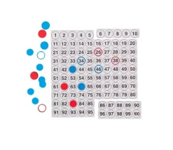Tout Pour le Jeu Tableau calcul magnétique géant - chiffres de 1 à 100 pour tableau