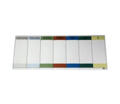 Tout Pour le Jeu Tableau de numération décimale pliant 80 x 31 cm