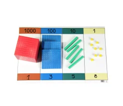 Tout Pour le Jeu Tableau de numération décimale pliant 80 x 31 cm