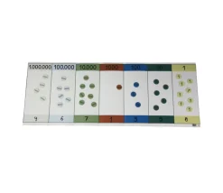 Tout Pour le Jeu Tableau de numération décimale pliant 80 x 31 cm