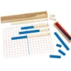 Tout Pour le Jeu Tableau des soustractions Montessori (Coffret, plateau et bâtonnets)