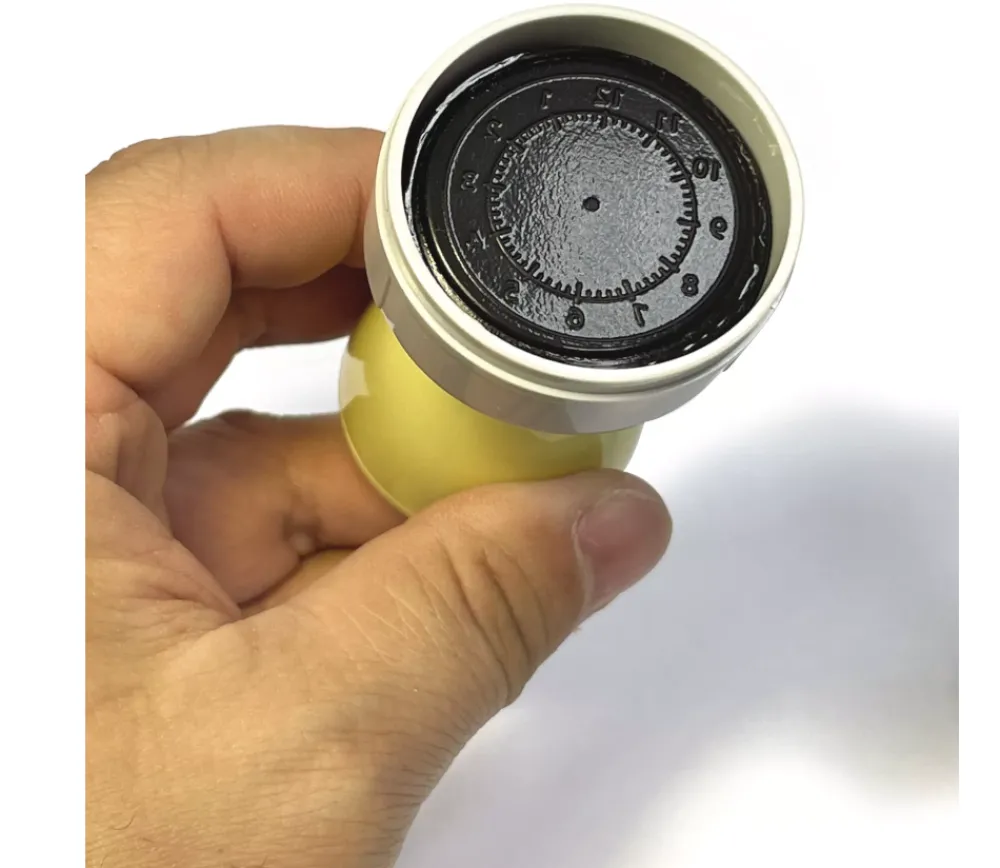 Tout Pour le Jeu Tampon horloge apprentissage de l'heure + 1 encreur