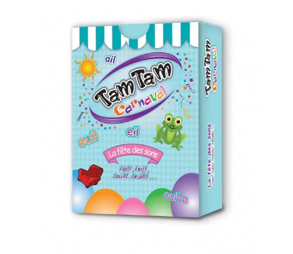 Tout Pour le Jeu Tamtam Carnaval sons "LL" - Jeu de lecture fête des sons