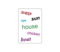 Tout Pour le Jeu Tamtam English - les premiers mots d'anglais