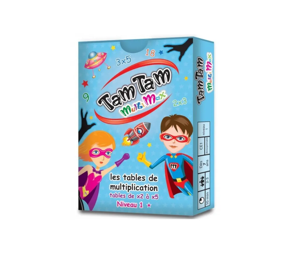 Tout Pour le Jeu Tamtam Multimax 1 jeux tables de Multiplication niveau 1