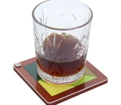 Tout Pour le Jeu Tangram coloré avec sous-verre
