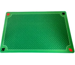 Tout Pour le Jeu Tapis Belote premium 40 x 60 cm Classique avec bords galonnés. Pique coeur trèfle carreau