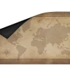 Tout Pour le Jeu Tapis Carte du monde 40 x 60 cm parchemin pour jeux