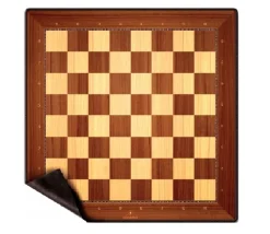 Tout Pour le Jeu Tapis d'échecs 50 x 50 cm style bois