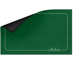 Tout Pour le Jeu Tapis de cartes Belote classique 40 x 60 cm Vert