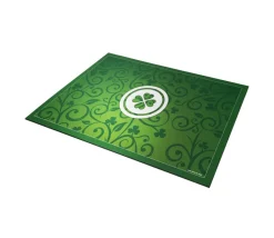 Tout Pour le Jeu Tapis de cartes Chance Trèfle 40 x 60 cm vert