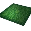 Tout Pour le Jeu Tapis de cartes Vert Arabesques 70 x 70 cm