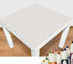 Enfant Tout Pour le Jeu Tapis de jeu à personnaliser 55 x 55 cm avec feutres à encre lavable 55 x 55 cm