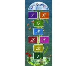 Tout Pour le Jeu Tapis de jeu Marelle enfants 180 x 70 cm