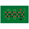Tout Pour le Jeu Tapis de jeu pour roulette francaise 130 x 80 cm qualité