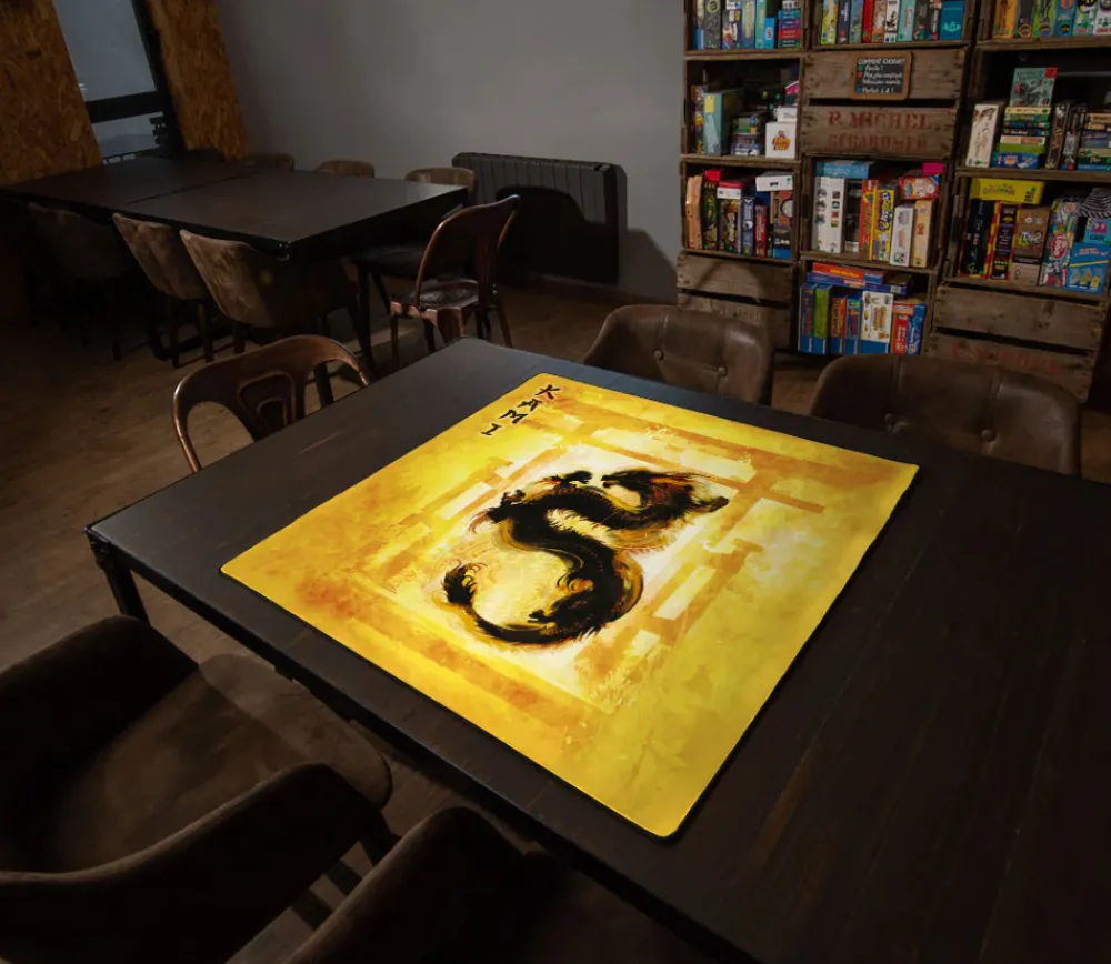Tout Pour le Jeu Tapis de jeux 60 x 60 cm Dragon jaune Kami 3