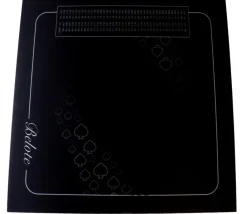 Tout Pour le Jeu Tapis jeu 60 x 60 cm Belote avec grille noir Pique Forest