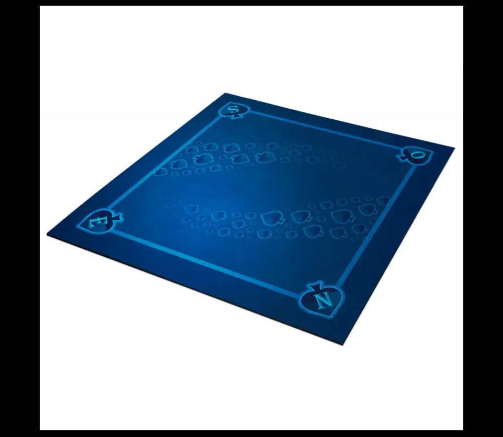Tout Pour le Jeu Tapis jeu 60 x 60 cm Tarot bleu Pique Forest