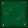 Tout Pour le Jeu Tapis jeu 60 x 60 cm Tarot vert Pique Forest