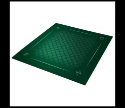 Tout Pour le Jeu Tapis jeu 60 x 60 cm vert tramé Tarot