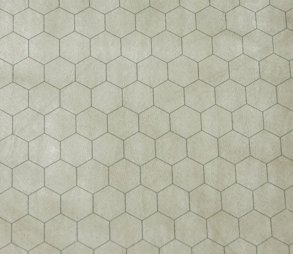 Tout Pour le Jeu Tapis jeu recto-verso Sable Megamat carré et hexagone effaçable plateau 122 x 88 cm