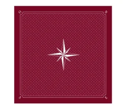 Tout Pour le Jeu Tapis jeu Tarot 60 x 60 cm bordeaux rose des vents
