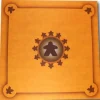 Tout Pour le Jeu Tapis Meeple jaune orange Multijeux 60x60 cm