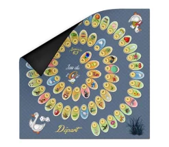 Tout Pour le Jeu Tapis souple jeu de l'oie 60 x 60 cm sans pions