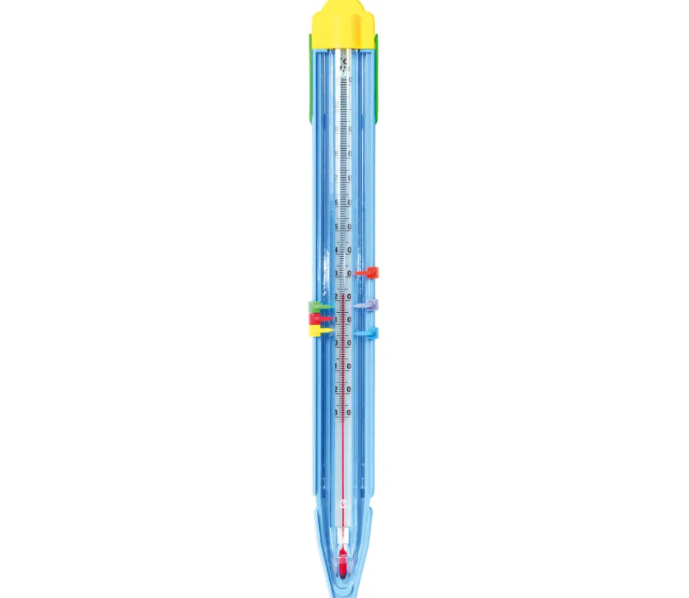 Tout Pour le Jeu Thermomètre éducatif avec pointeurs colorés -30° à +100°C