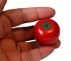 Tout Pour le Jeu Tomate en bois jouet fruit à l'unité