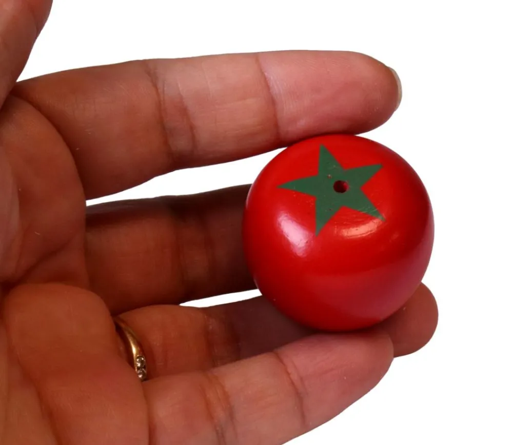 Tout Pour le Jeu Tomate en bois jouet fruit à l'unité