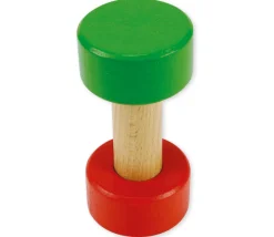 Tout Pour le Jeu Totem bicolore en bois 10 cm - Feu de signalisation