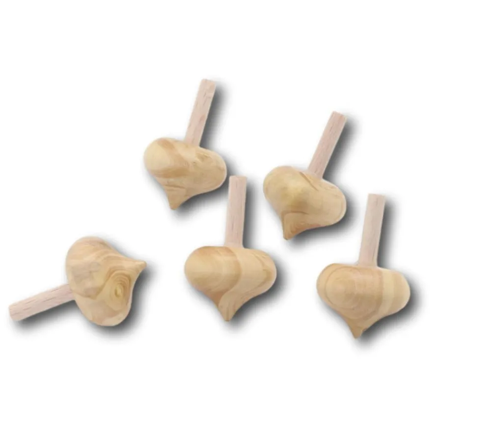 Tout Pour le Jeu Toupie buis 2.2 cm à l'unité - fabrication France