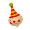 Tout Pour le Jeu Toupie Clown en bois 5.6 cm de haut