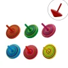 Enfant Tout Pour le Jeu Toupie en bois spirale 4 cm