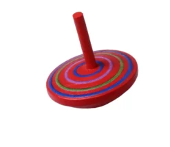Enfant Tout Pour le Jeu Toupie en bois spirale 4 cm