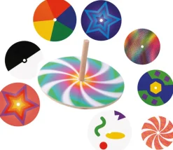 Tout Pour le Jeu Toupie géante 15 cm mélange de couleurs