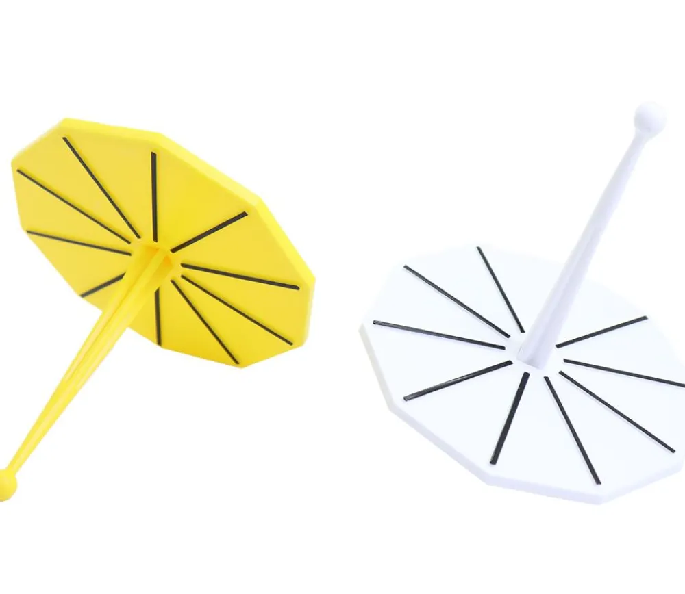 Tout Pour le Jeu Toupie géante neutre personnalisable - roulette 10 cm