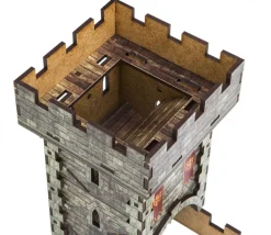 Tout Pour le Jeu Tour de château - lanceur de dés Donjon