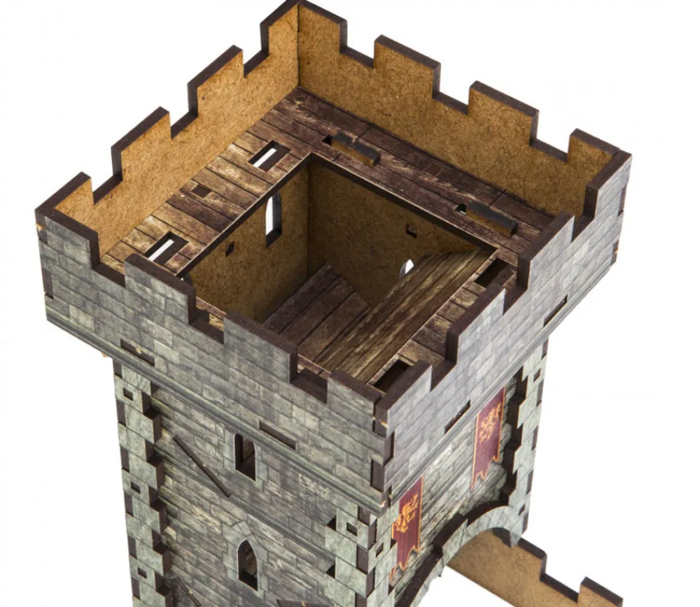 Tout Pour le Jeu Tour de château - lanceur de dés Donjon