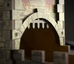 Tout Pour le Jeu Tour de château - lanceur de dés Donjon
