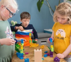 Enfant Tout Pour le Jeu Tours des dragons - Jeu en bois adresse