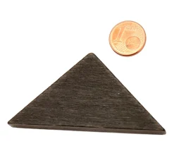 Tout Pour le Jeu Triangle rectangle isocèle noir 67 x 47 x 8 mm en bois