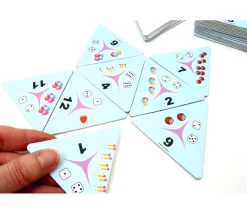 Tout Pour le Jeu Tri-dominos de 1 à 12 - chiffres, points et objets