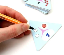 Tout Pour le Jeu Tri-dominos de 1 à 12 - chiffres, points et objets