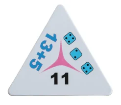 Tout Pour le Jeu Tri-dominos de 1 à 20 addition soustraction chiffres et points.